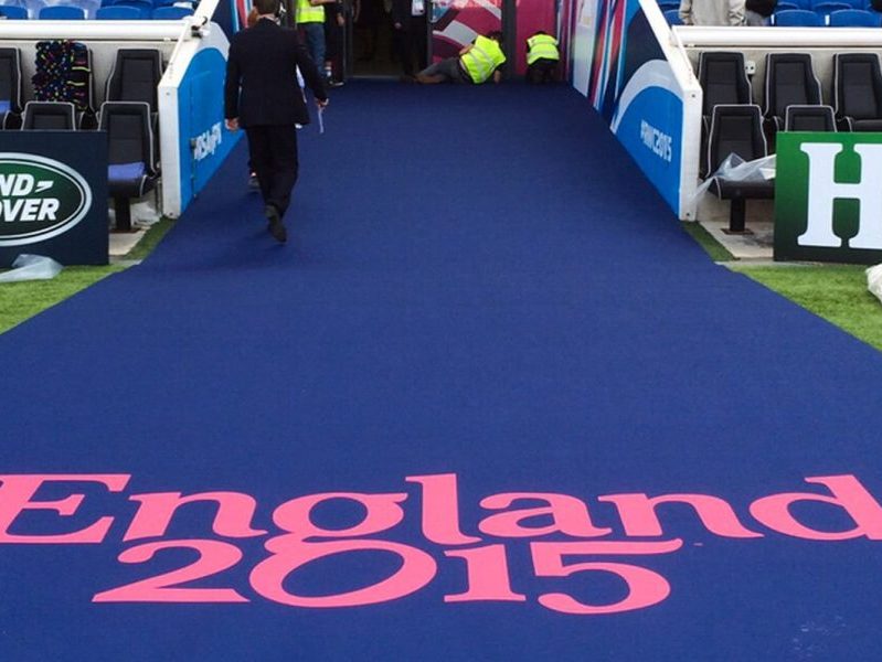 Runway Carpet England 2015 Rugby