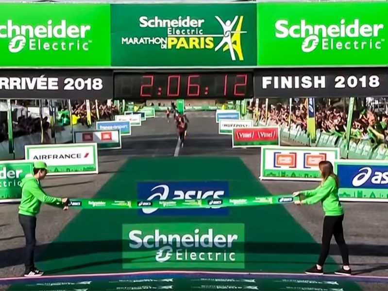 Runway Carpet Paris Marathon 2018