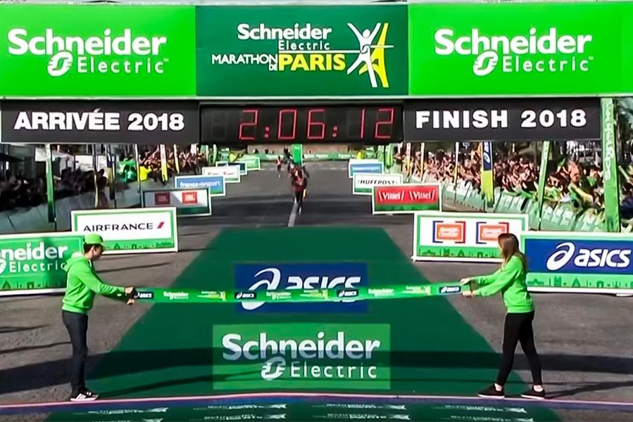 Runway Carpet Paris Marathon 2018