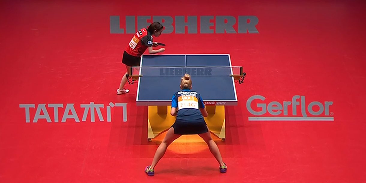 3D Court Graphics World Team Table Tennis Championship