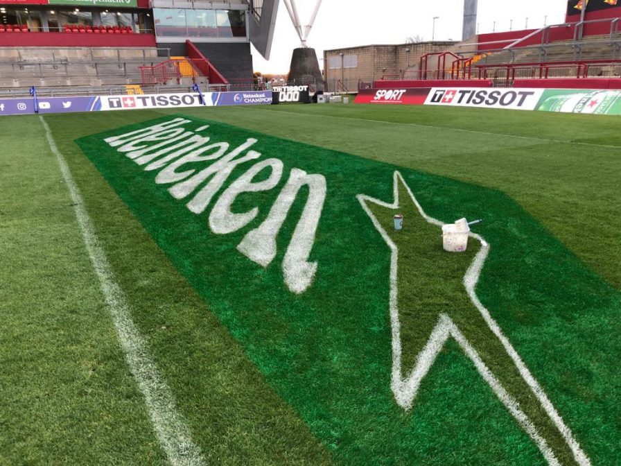 3D Painted Logo Heineken