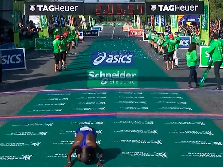 Runway Carpets 3D Asics Schneider Electric Paris Marathon