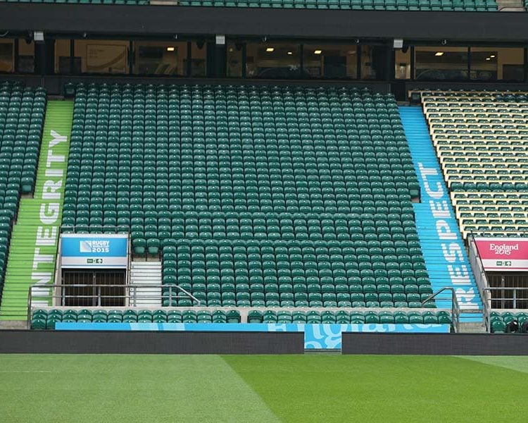 Venue Dressing Steps Rugby World Cup