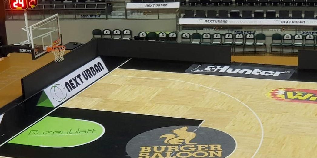 3D Court Graphics Maccabi Haifa Basketball