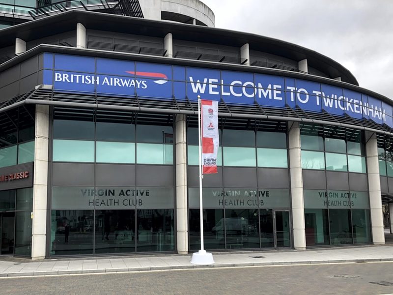 Stadium Exteriors British Airways RFU Windows