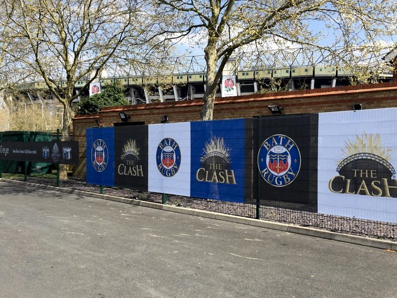 Stadium Exteriors The Clash Super Wide Banners Dyson Bath Rugby Mesh