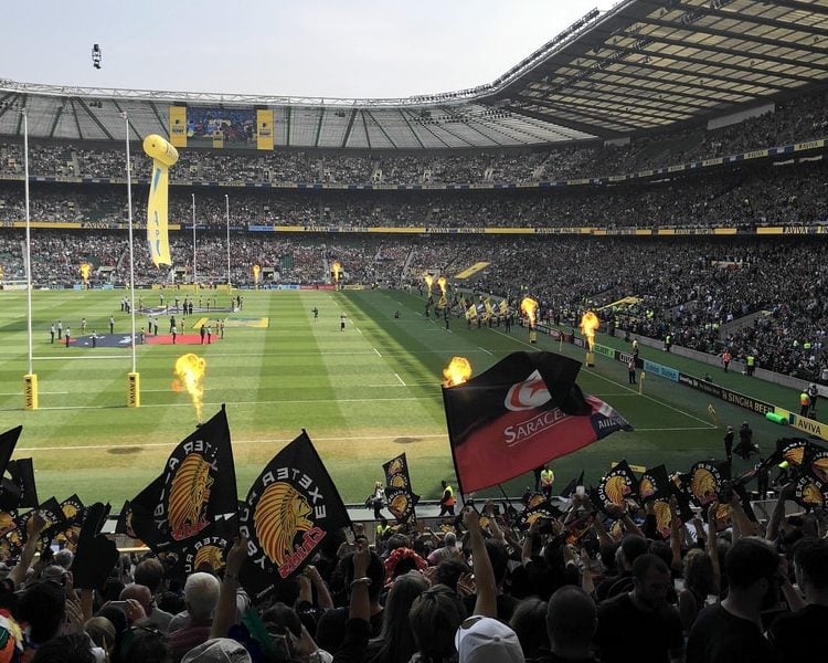 Venue Dressing Premiership Rugby Final