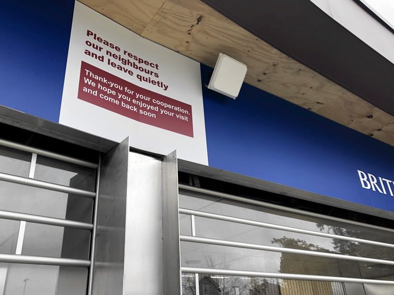 Stadium Exteriors RFU British Airways Gates Branding Detail