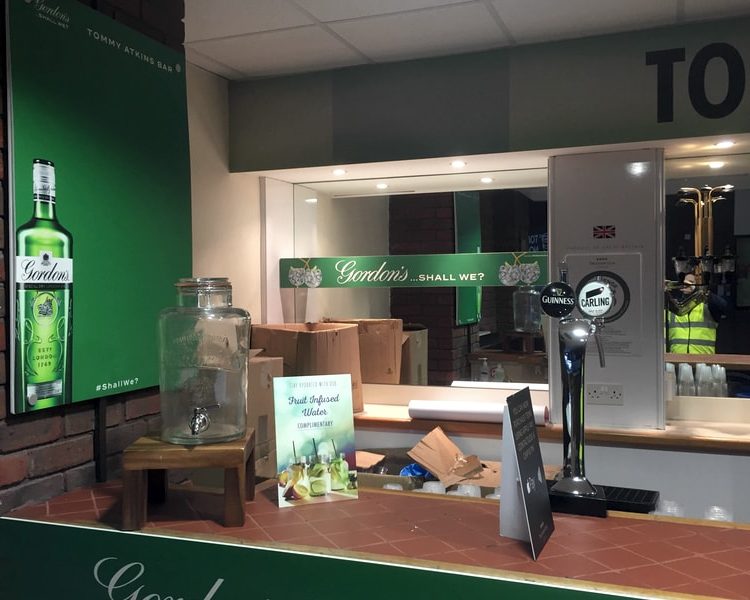 Bar Branding Gordon's Bar