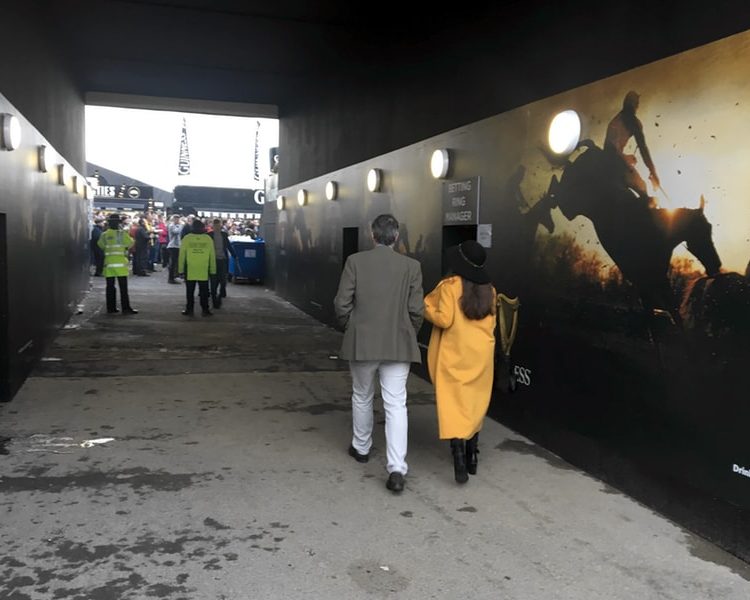 Bars and Concessions Branding Guinness Fan Village Cheltenham Tunnel