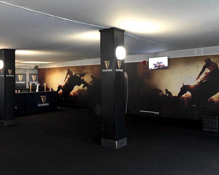 Bars and Concessions Branding Guinness Fan Village Cheltenham Bar