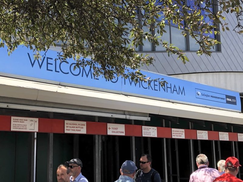 Stadium Exteriors Premiership Rugby Final Gates Branding