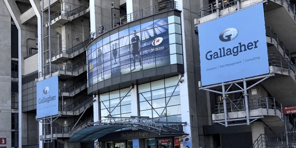 Stadium Exteriors Windows Branding Premiership Rugby Final Stadium Exteriors Windows Branding Premiership Rugby Final