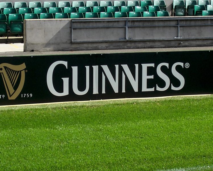 Perimeter Boards Twickenham Guinness Front
