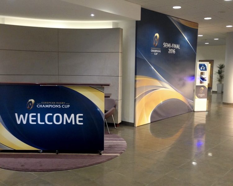 Stadium Hospitality Reception and Hallway Champions Cup