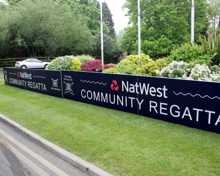 Event Branding Grassroots NatWest Regatta Rigid Boards