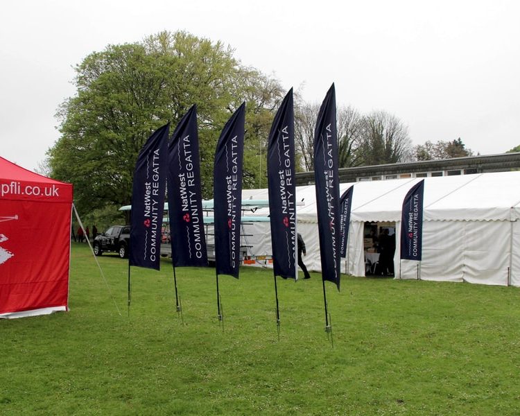 Event Branding Grassroots NatWest Regatta Flags