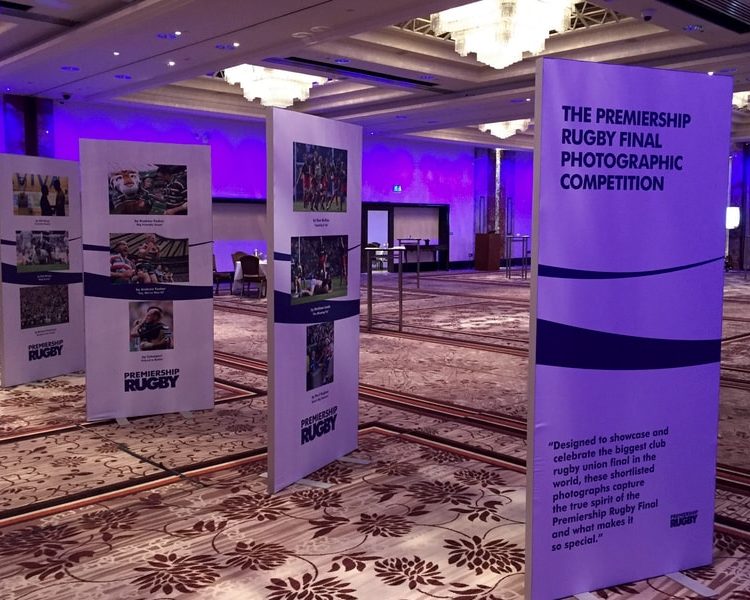 Event Branding Red Carpet Premiership Rugby Awards Screens