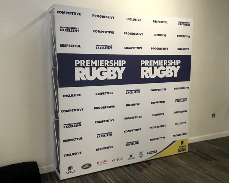 Backdrops & Media Areas Expandable Backdrops Premiership Rugby