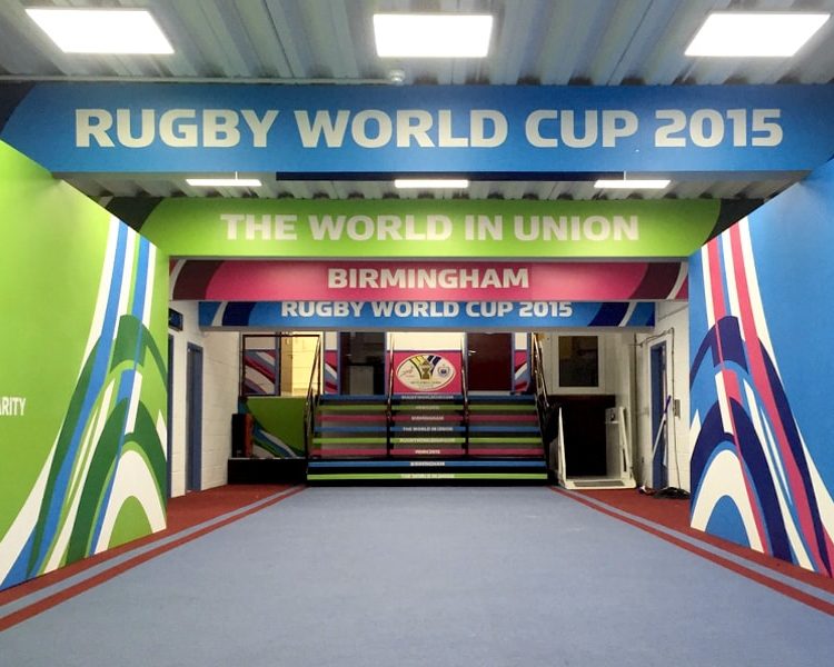 Tunnels & Dressing Rooms Rugby World Cup Passageway