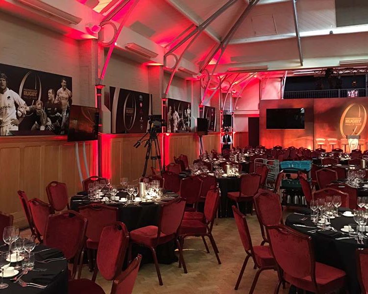 Event Branding Red Carpet Dining Room