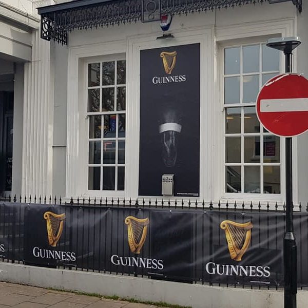 Printed Banners Mesh Guinness