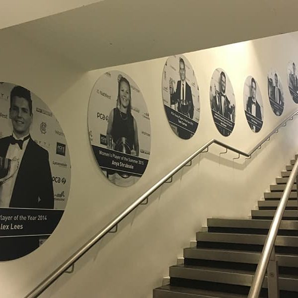 Printed Boards PCA Awards Staircase Branding