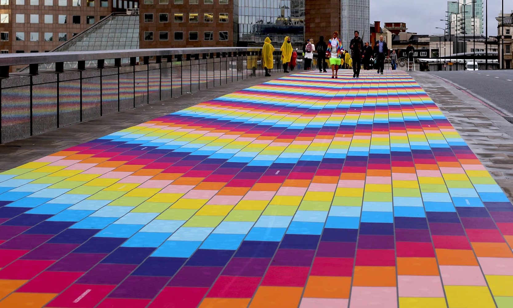 Printed Felt Carpets London Bridge Spark Your City