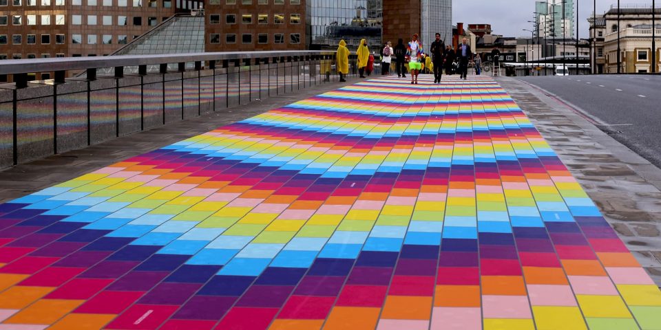 Printed Felt Carpets London Bridge Spark Your City