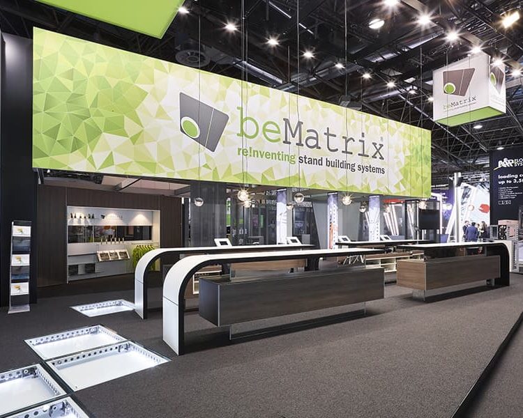 Textile Frame System BeMatrix Exhibitions