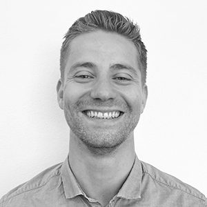 Mathias Stougaard greyscale portrait photo