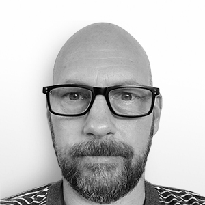 Johnny Hüttel black & white portrait photo